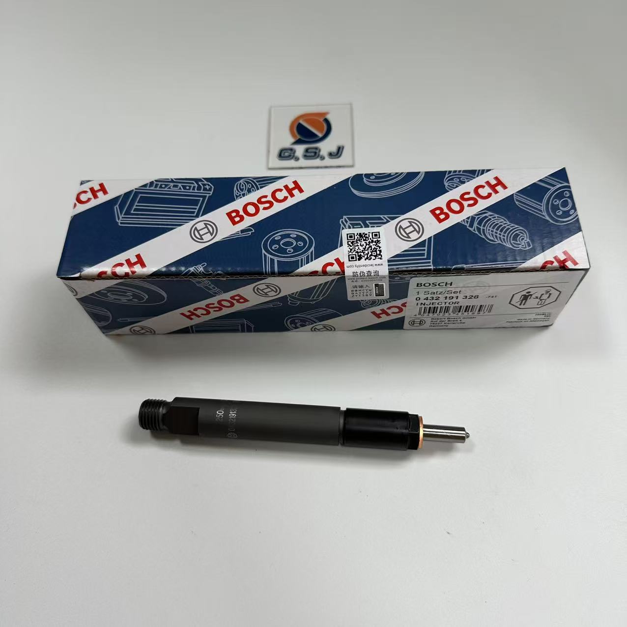 Diesel Common Rail Injector 0432 191 328 0432191328 2112862 0432191327 With Nozzle Type DLLA144P1220 for KHD Engine Bosch